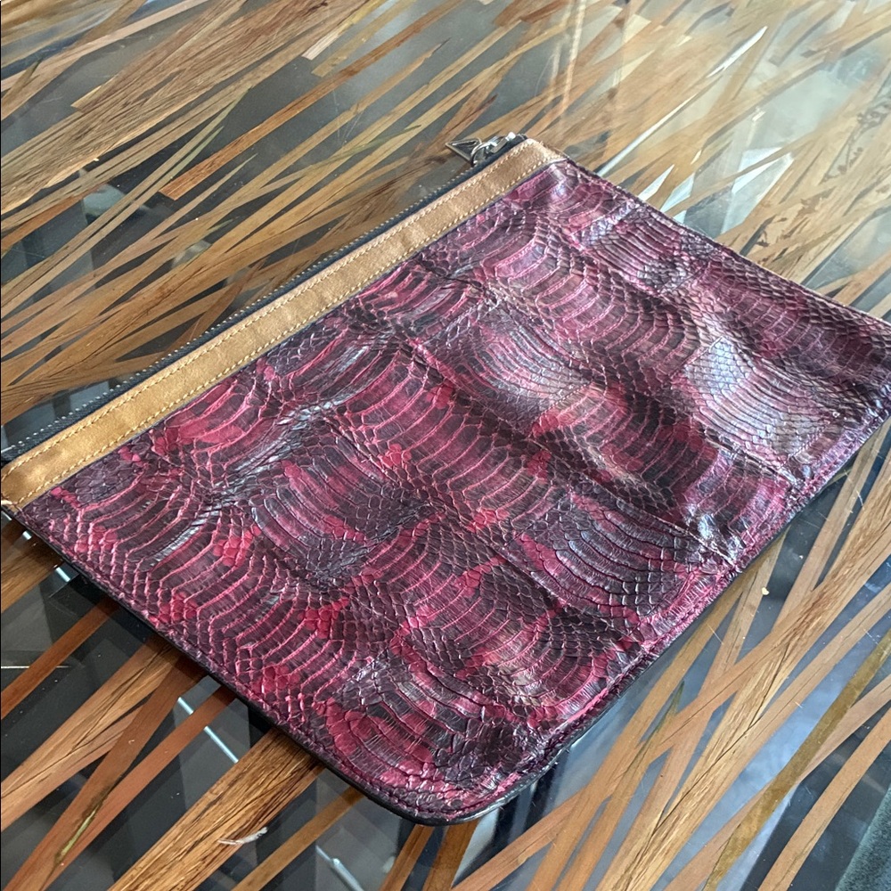 Elegant Red Clutch Bag Proenza Shouler